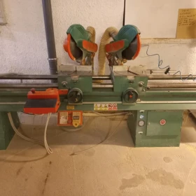 Double saw for wood PVC aluminum OMS INVINCIBLE OK SUPER 350