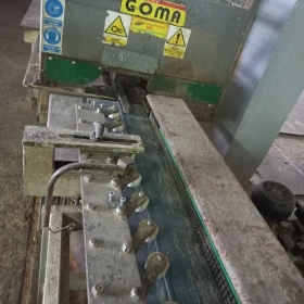 Automatic finger jointing line GOMA FC10KZ6 PZ6/2