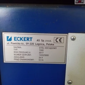 The ECKERT JANTAR plasma cutter