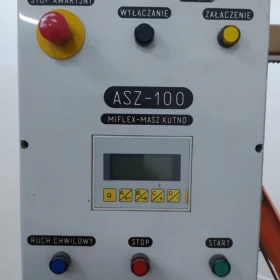 Used ASZ-100 type sachet machine. Manufacturer Milfex-Masz Kutno. Year of construction 2010