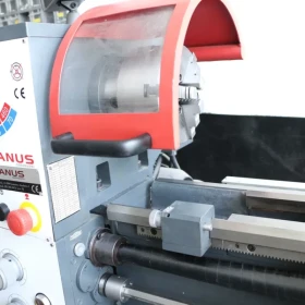 The conventional lathe JANUS TK 360G with digital readout