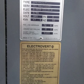 Electrovert EPK-400/F Type: pure wave soldering machine