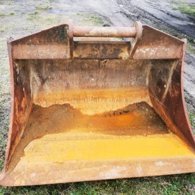 Used backhoe bucket, manufactured by BSG