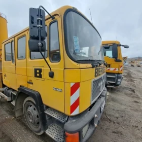 Truck, Platform with Loading Crane MAN 12.232 year 1991