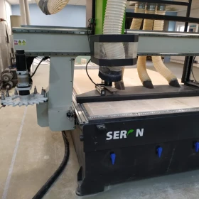 Seron Milling plotter 2131 Standard with a working area of 2100 x 3100mm; Year of production: 2018