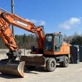 Wheel Excavator DOOSAN DX190W, year of production 2010, first owner, in very good condition