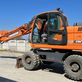 Wheel Excavator DOOSAN DX190W, year of production 2010, first owner, in very good condition