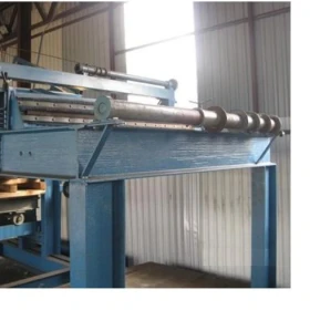 Longitudinal sheet cutting line