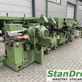 Weinig Hydromat H25N four-sided planer with 100 m/min feeder