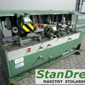 Four-sided planer - 4 adjustable heads