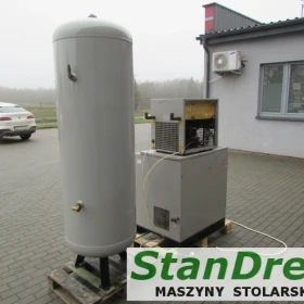 FINI Rotar 1510 screw compressor with 500 l dryer