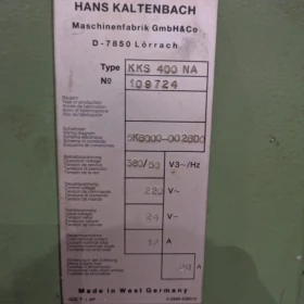 Kaltenbach KKS 400 NA Cold Saw